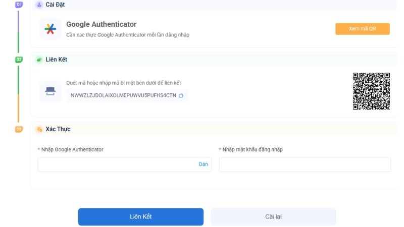 xác thực 2fa sodo